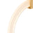 CWI Lighting Anello Down Pendant, White Oak