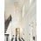 CWI Lighting Anello 24" Multi Point Pendant, White Oak