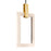 CWI Lighting Anello 48" Chandelier, White Oak