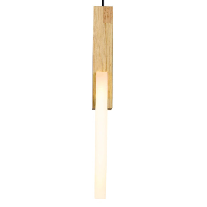 CWI Lighting Anello 52" Chandelier, White Oak