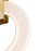 CWI Lighting Anello Down Mini Pendant, White Oak