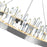 CWI Lighting Agassiz 24" Up Chandelier, Polished Nickel