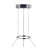 CWI Lighting Agassiz 24" Up Chandelier, Polished Nickel