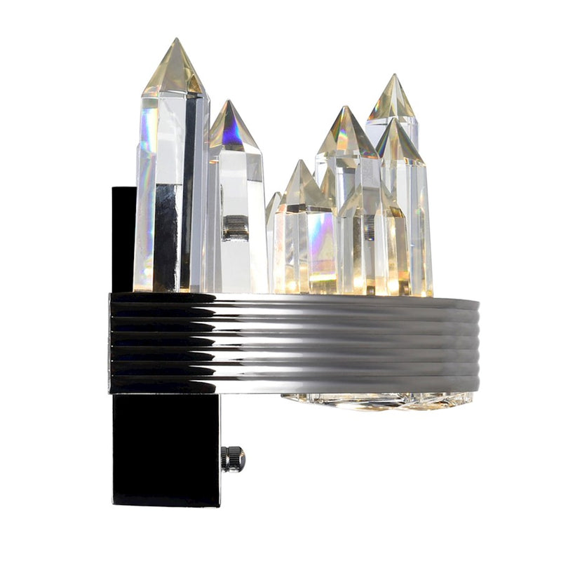 CWI Lighting Agassiz 24" Wall Sconce, Polished Nickel