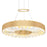 CWI Lighting Bjoux 16" Down Chandelier, Sun Gold