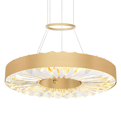 CWI Lighting Bjoux 16" Down Chandelier, Sun Gold