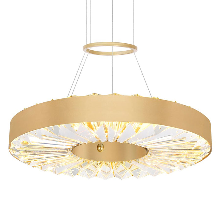 CWI Lighting Bjoux 16" Down Chandelier, Sun Gold