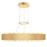 CWI Lighting Bjoux 16" Down Chandelier, Sun Gold
