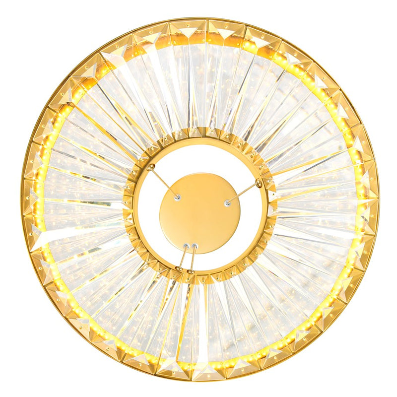 CWI Lighting Bjoux 16" Down Chandelier, Sun Gold