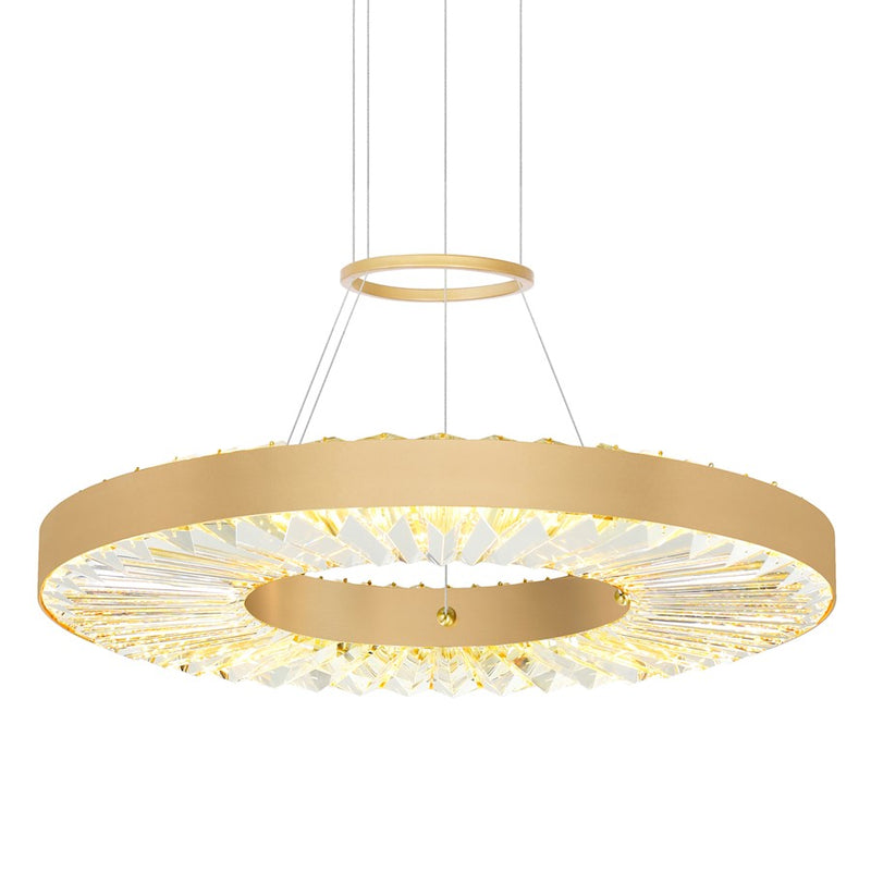 CWI Lighting Bjoux 24" Down Chandelier, Sun Gold