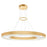 CWI Lighting Bjoux 32" Down Chandelier, Sun Gold