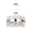 CWI Lighting Glace 24" Chandelier, Chrome - 1220P24-601