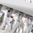 CWI Lighting Glace 24" Chandelier, Chrome