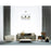 CWI Lighting Glace 24" Chandelier, Chrome