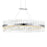 CWI Lighting Glace 52" Chandelier, Chrome