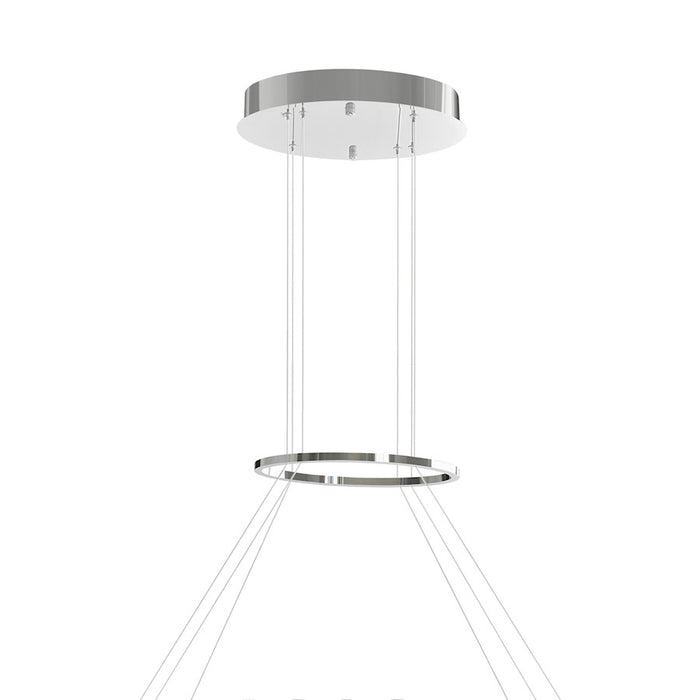 CWI Lighting Glace 52" Chandelier, Chrome