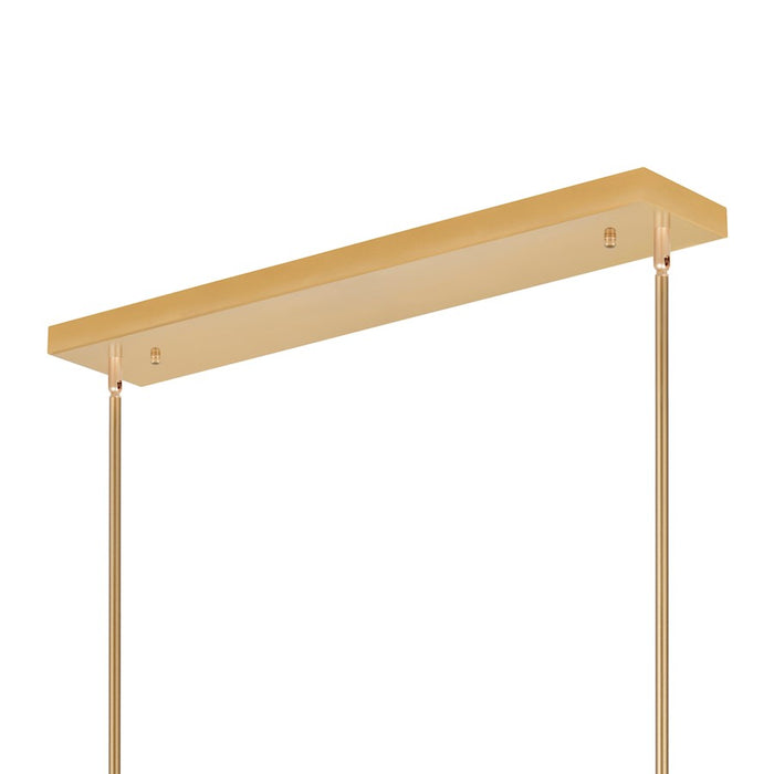 CWI Lighting Pipes 21 Light Chandelier, Sun Gold/Frosted