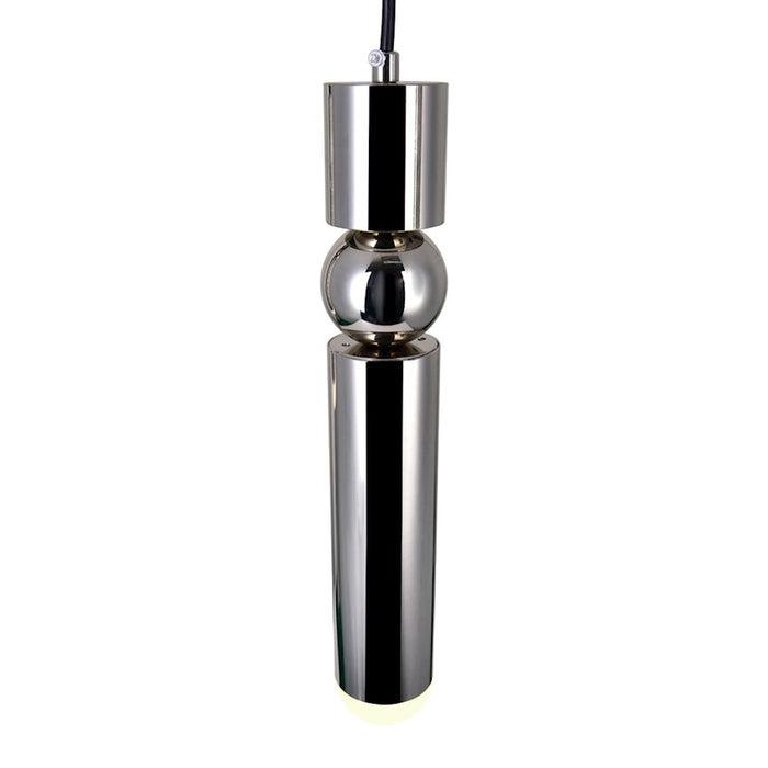 CWI Lighting Chime 16" Multi Point Pendant, Polished Nickel