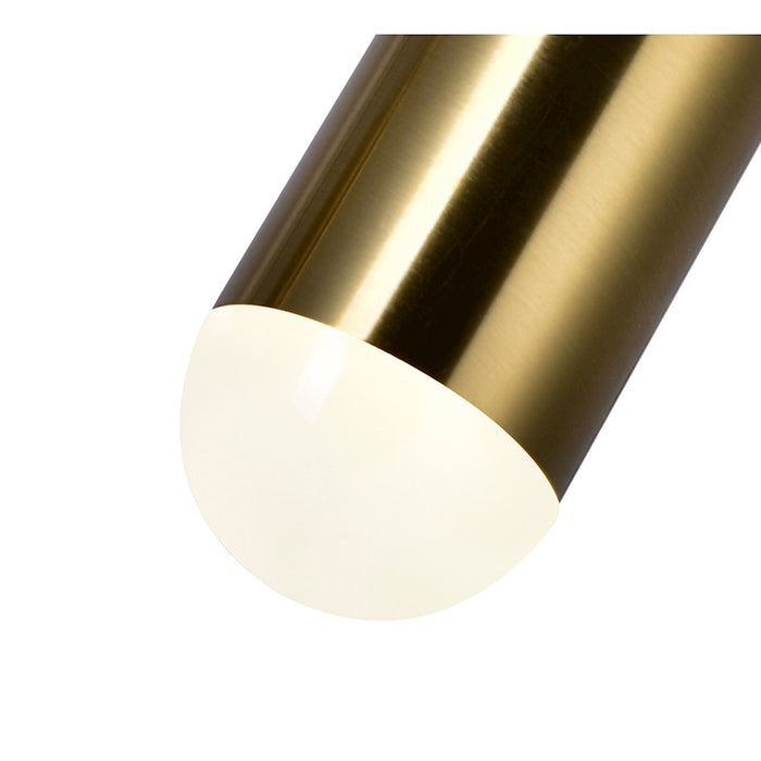 CWI Lighting Chime 16" Multi Point Pendant, Brass