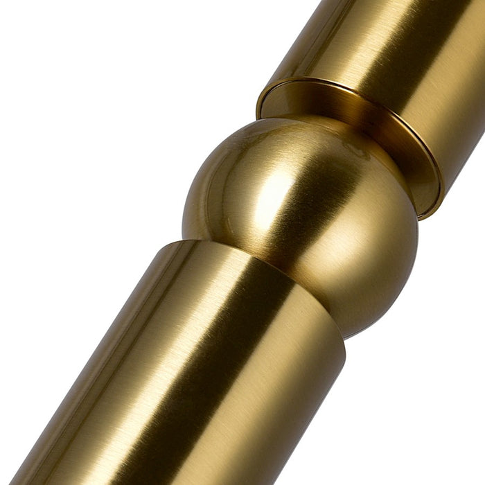 CWI Lighting Chime Chandelier, Brass