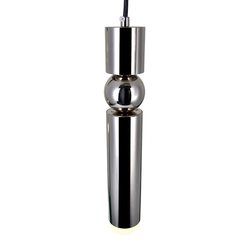 CWI Lighting Chime Down Mini Pendant, Polished Nickel