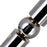 CWI Lighting Chime 9" Multi Point Pendant, Polished Nickel