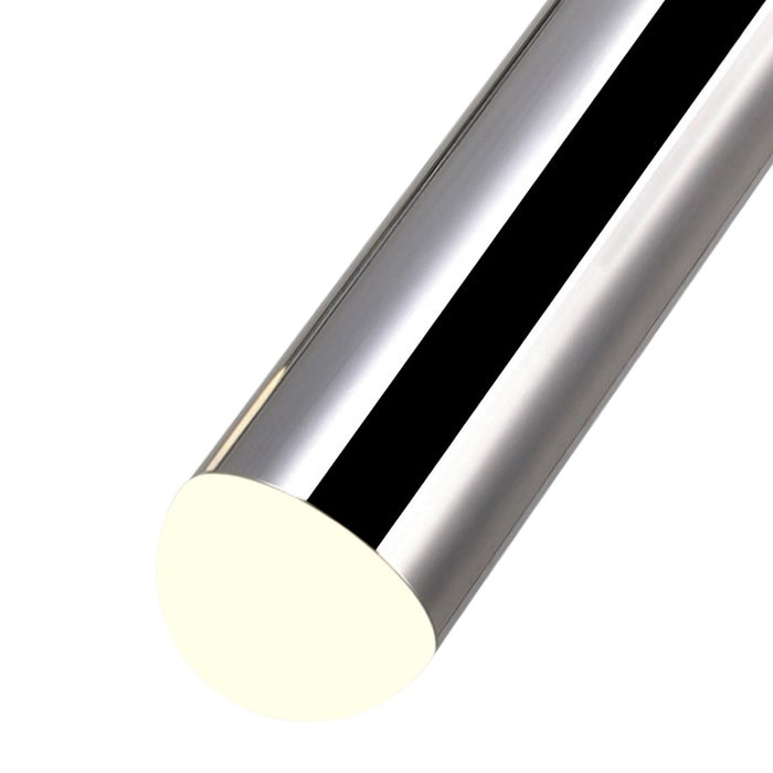 CWI Lighting Chime 9" Multi Point Pendant, Polished Nickel