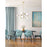CWI Compass 10 Light Down Chandelier, Medallion Gold/White