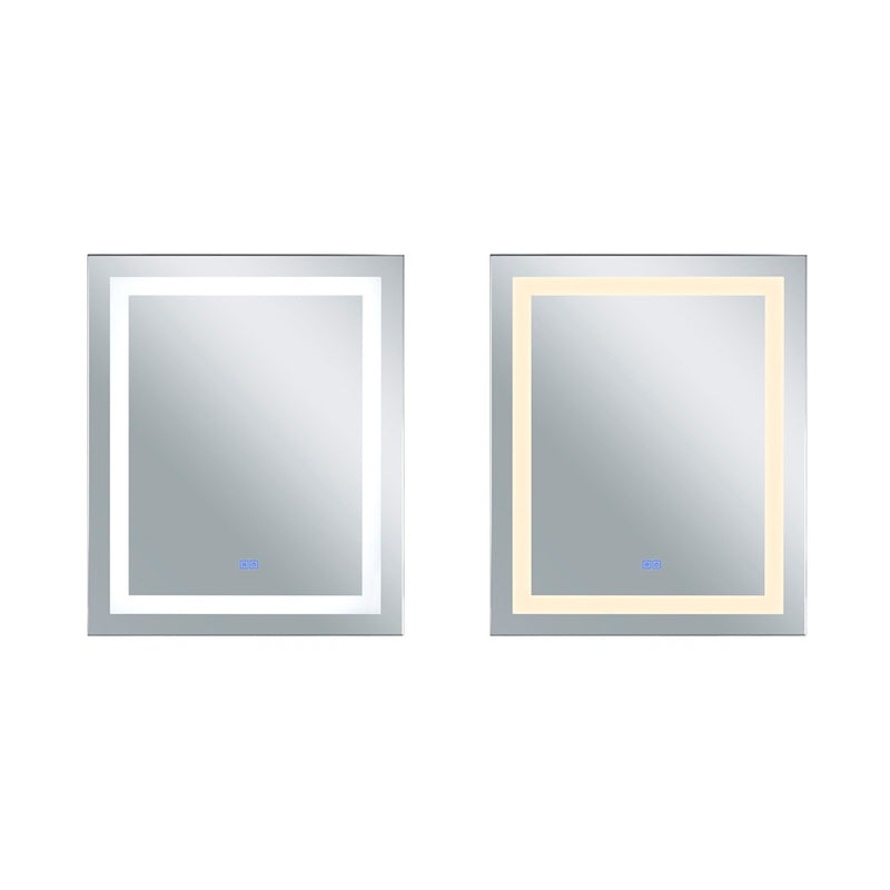 CWI Lighting 30x36 Abril Mirror, White
