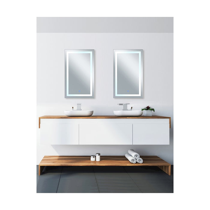 CWI Lighting 30x49 Abril Mirror, White