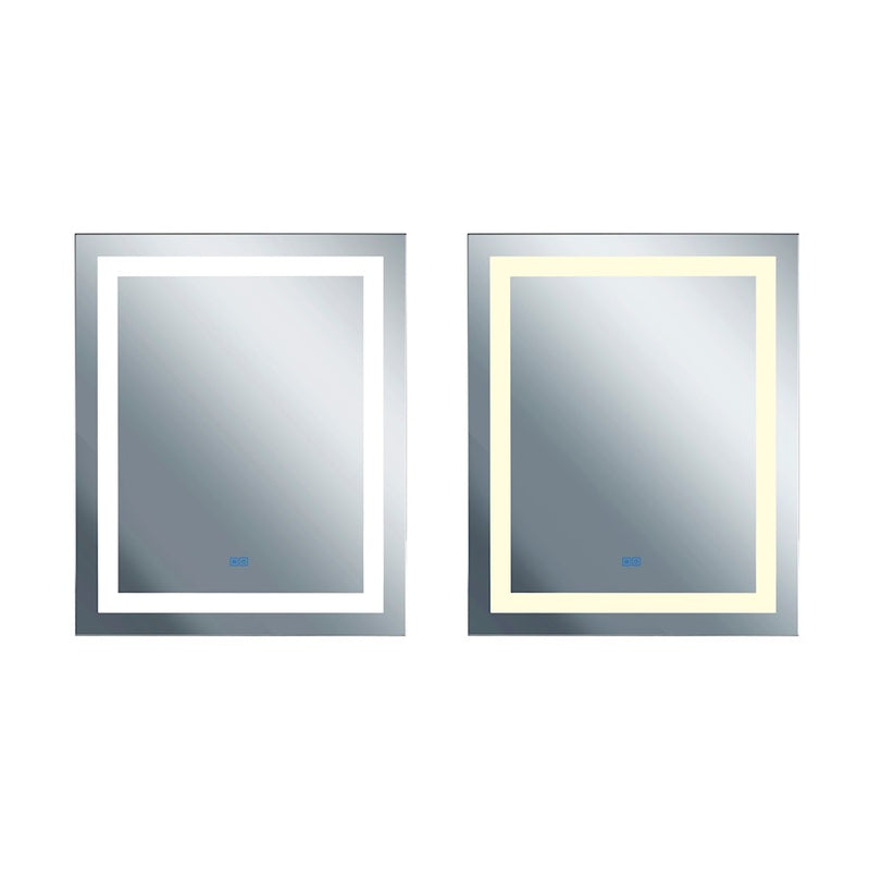 CWI Lighting 32x40 Abril Mirror, White