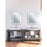 CWI Lighting 32x40 Abril Mirror, White