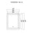 CWI Lighting 32x40 Abril Mirror, White