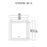 CWI Lighting 36x36 Abril Mirror, White