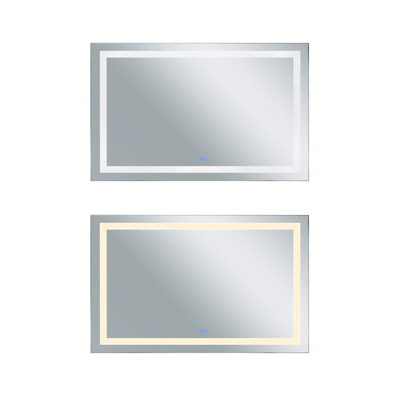 CWI Lighting 58x36 Abril Mirror, White