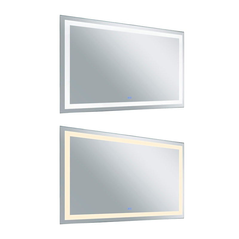CWI Lighting 58x36 Abril Mirror, White