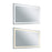 CWI Lighting 58x36 Abril Mirror, White