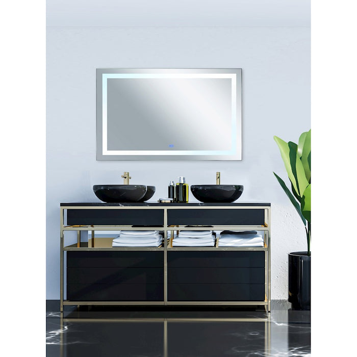 CWI Lighting 70x36 Abril Mirror, White