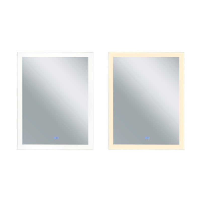 CWI Lighting 30x36 Abigail Mirror, White