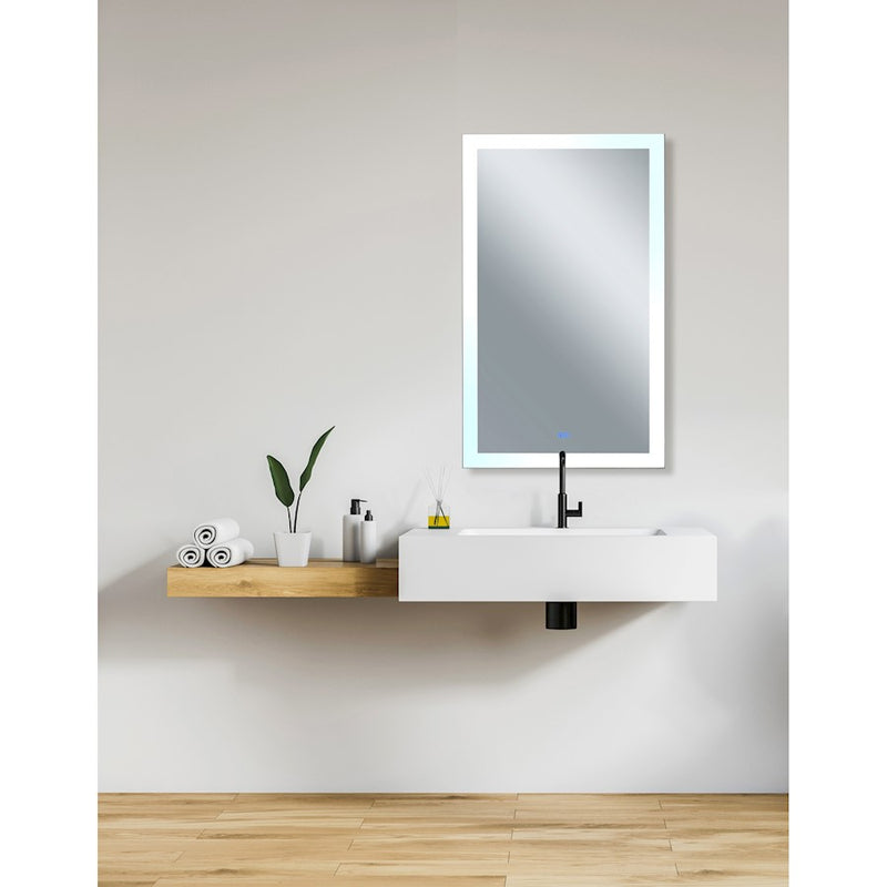 CWI Lighting 30x49 Abigail Mirror, White