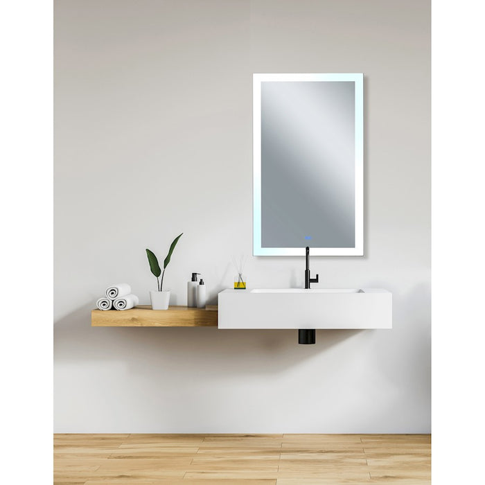 CWI Lighting 30x49 Abigail Mirror, White
