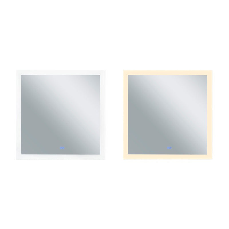 CWI Lighting 36" Abigail Mirror, White