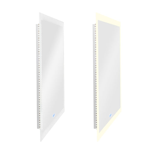CWI Lighting 40x36 Abigail Mirror, White
