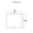 CWI Lighting 40x36 Abigail Mirror, White