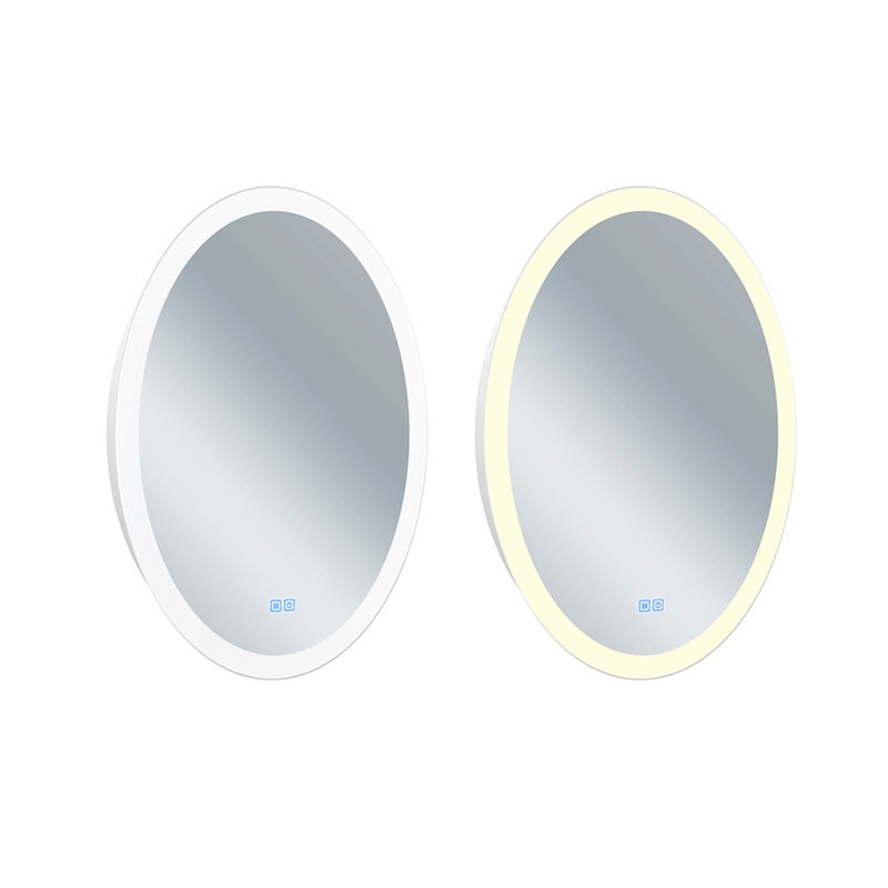 CWI Lighting Agostino Mirror, White