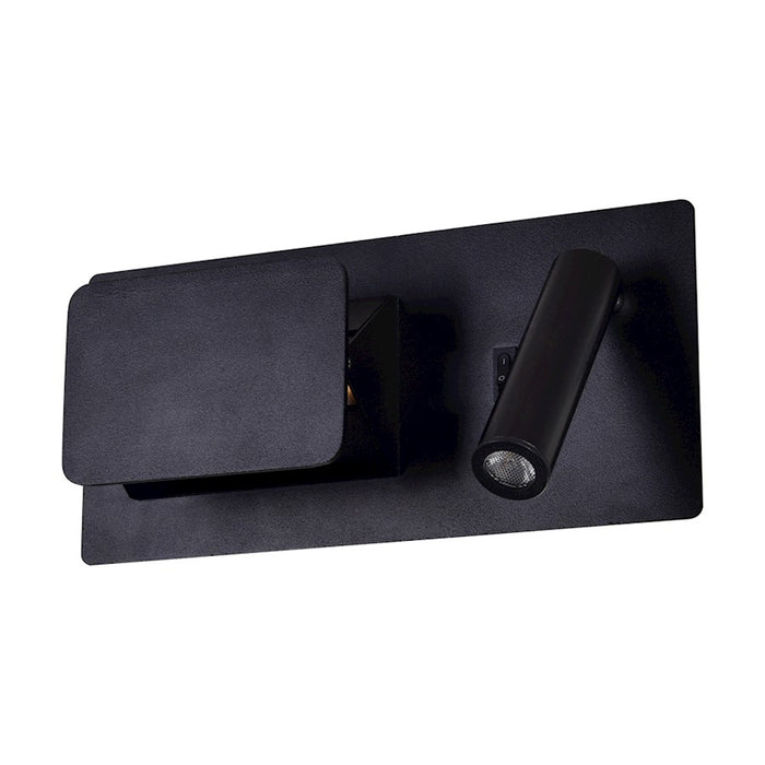 CWI Lighting Private I 12" Wall Sconce, Matte Black