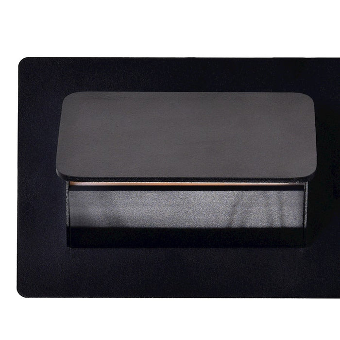 CWI Lighting Private I 12" Wall Sconce, Matte Black