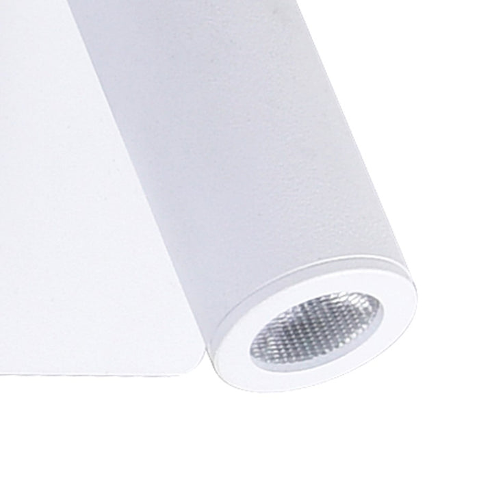 CWI Lighting Private I 12" Double Wall Sconce, Matte White