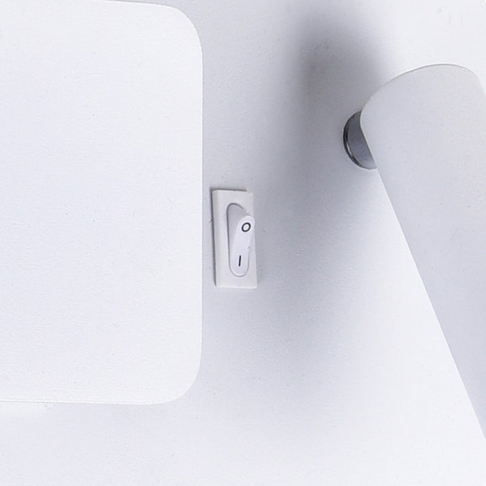 CWI Lighting Private I 12" Double Wall Sconce, Matte White