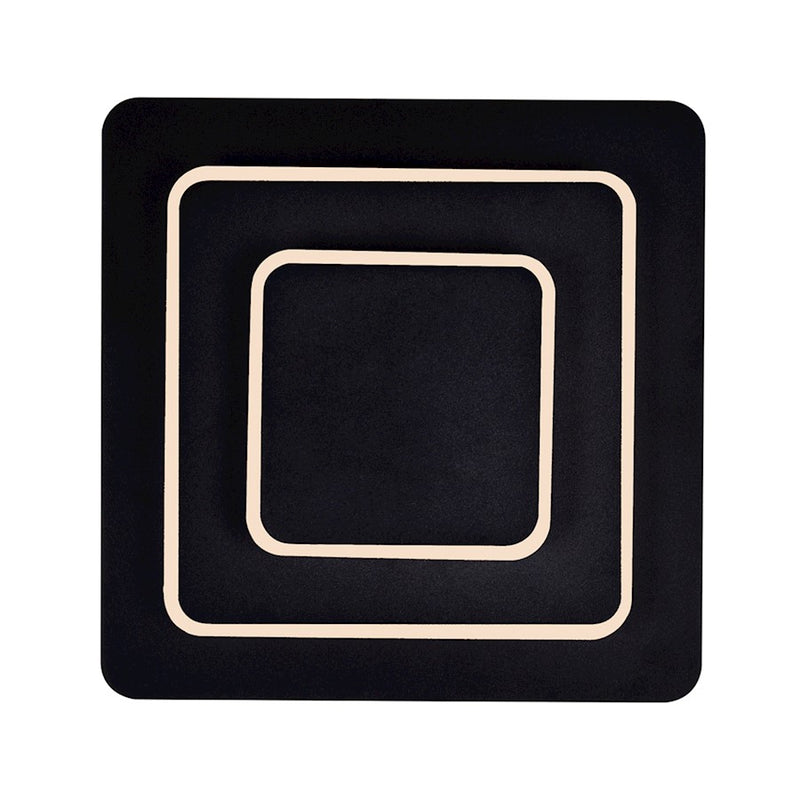 CWI Lighting Private I Square 9" Wall Sconce, Matte Black